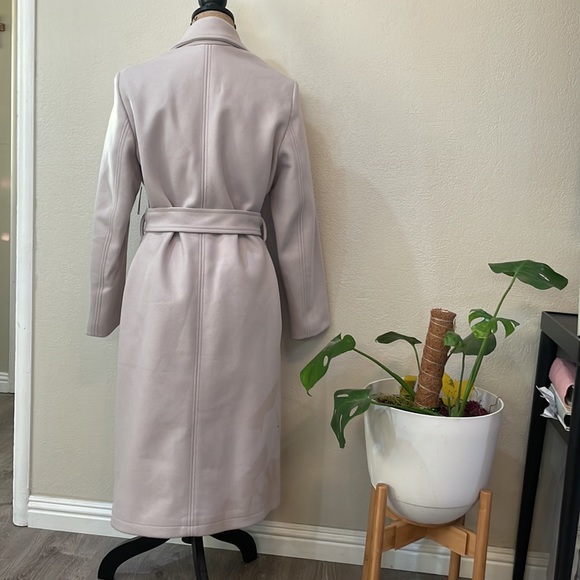Light Grey Long Coat - Picture 3 of 8